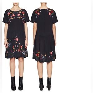 French Connection embroidered dress